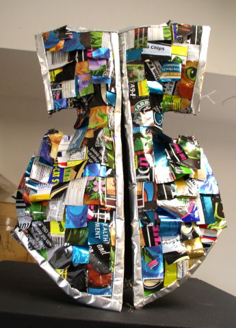 Small Model for a Coat of Many Colors - front