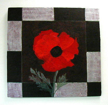 Poppy II - Study for Throwaway People in a Black and White World