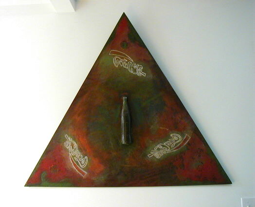 Self Portrait on a Coke Bottle